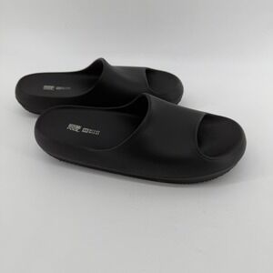 32 Degrees Cool Unisex Cushion Slide Sandals Black Size M W7.5-8.5 M5.5-6.5